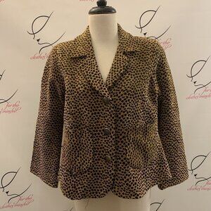 An Indian Summer. Size Medium. Heavy Chenille? Type Jacket. Long Sleeve. DD